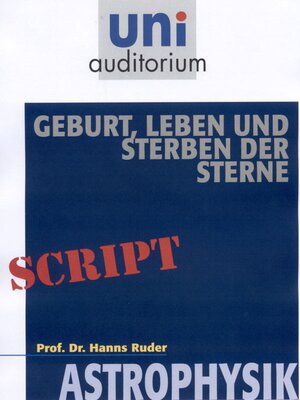 cover image of Geburt, Leben und Sterben der Sterne